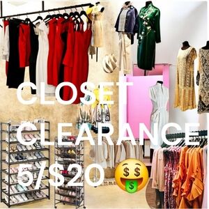 Closet Winter Clearance 5 For $20 -LIMITED TIME ONLY